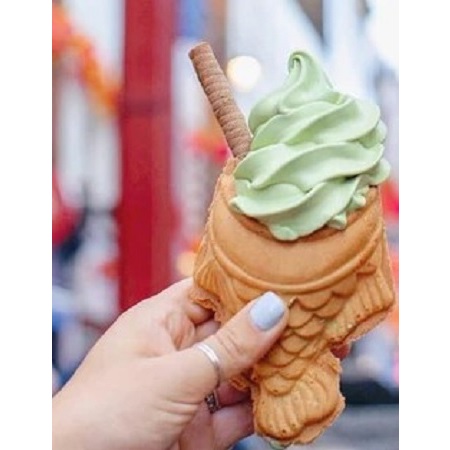 Պաղպաղակի կոնի խառնուրդ - Taiyaki Ice Cream Cone Mix